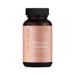 Prenatal and Postnatal Vitamins (120 capsules) - Bio-meology
