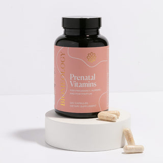 Vitaminas prenatales y posnatales (120 cápsulas)